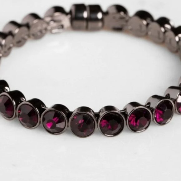 New Plunder Design Adeline Magnetic Bangle Bracelet New With Tags - Picture 1 of 3